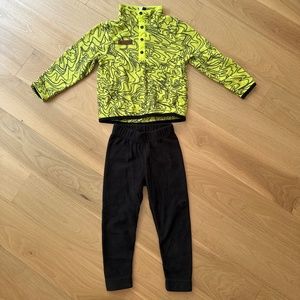 Obermeyer Little Kid Ultra Gear Fleece Bottoms and Pullover